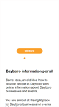 Mobile Screenshot of dayboro.info